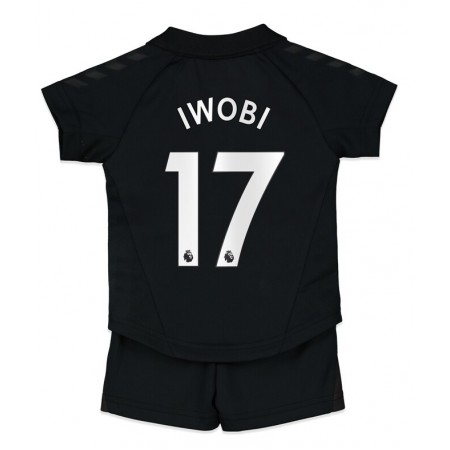 Billiga Fotbollströjor Everton Alex Iwobi 17 Barn Borta tröja 2021/22 Kortärmad